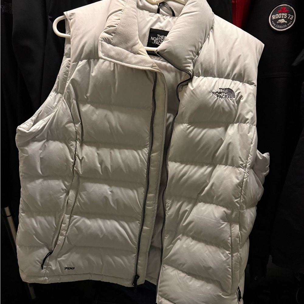 The North Face Cream Puffer Jacket